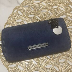 Juicy Couture Navy Wallet with Charm